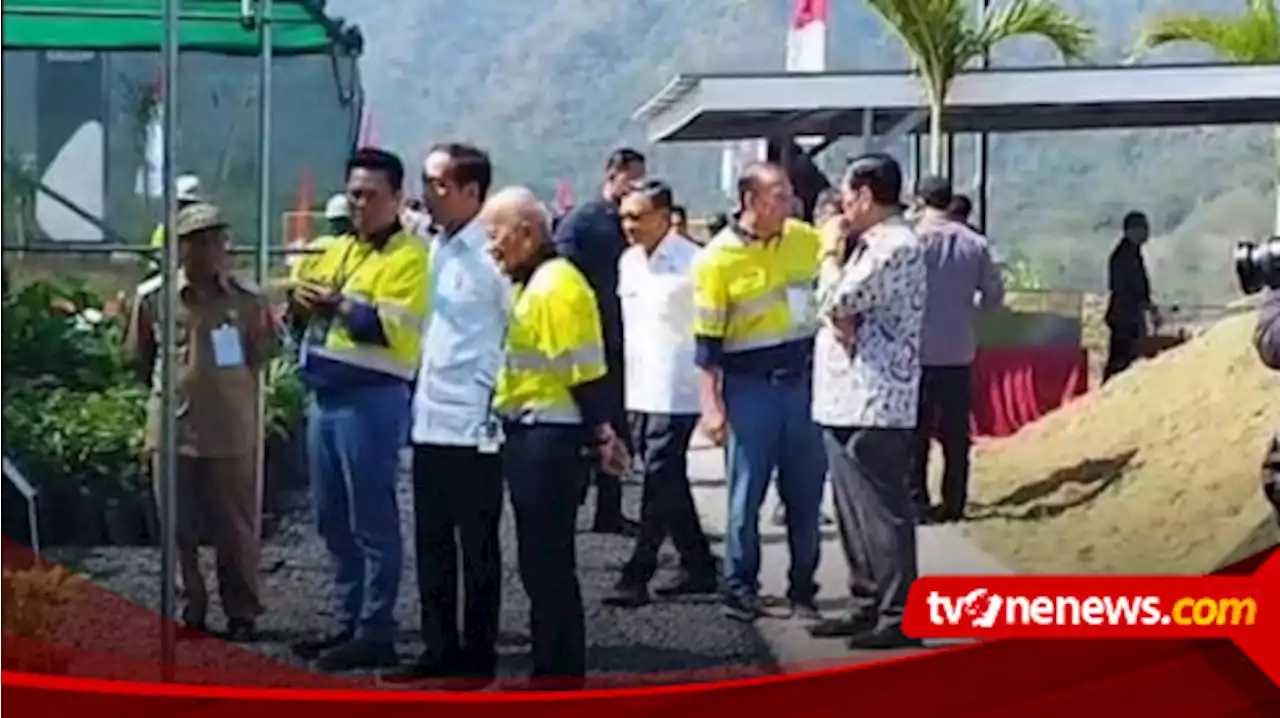 Presiden Jokowi Tinjau Progres Pembangunan Smelter di Sumbawa Barat