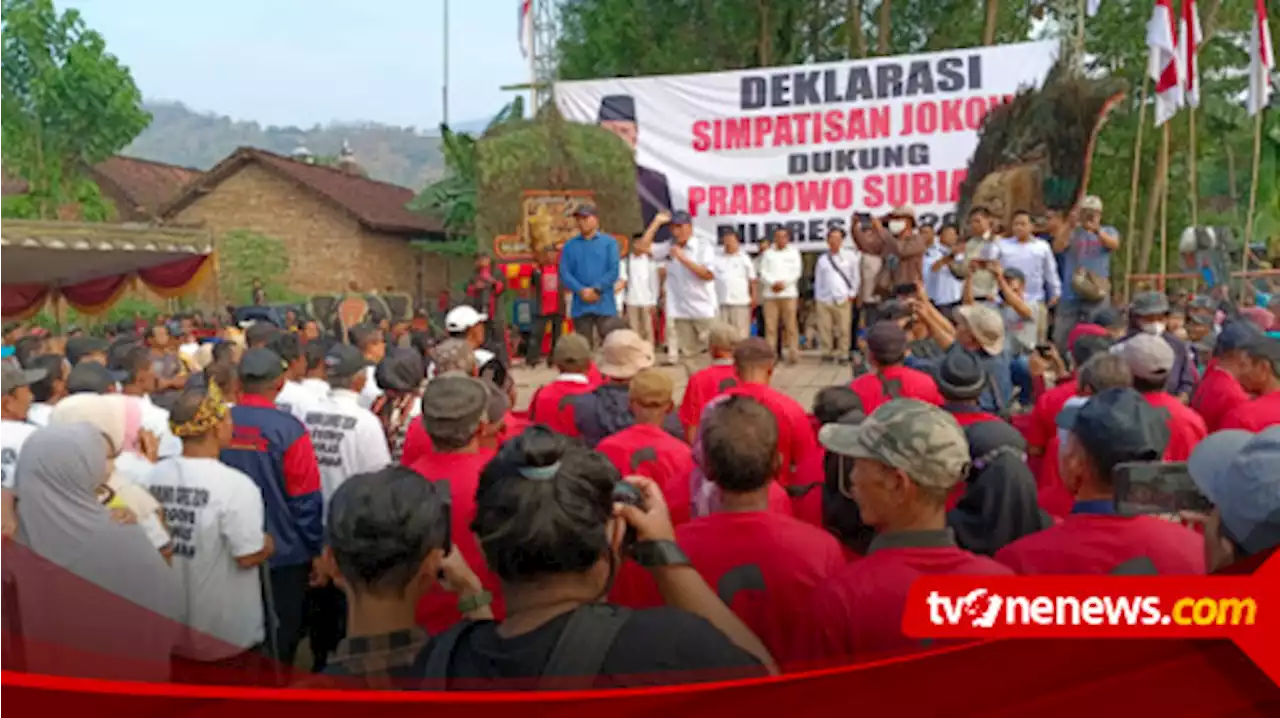 Simpatisan Jokowi di Ponorogo Dukung Prabowo Maju di Pilpres 2024