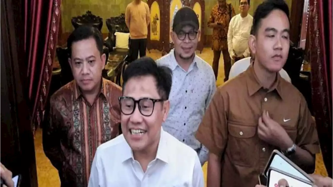 Bertemu Gibran, Cak Imin Mengaku 'Puasa' Bicara Soal Pilpres 2024