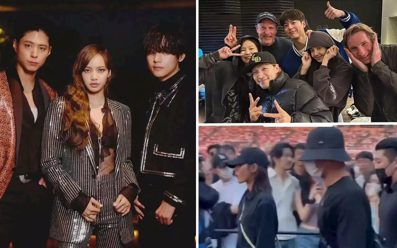 7 Potret Bestie Park Bo Gum dan Lisa BLACKPINK, Bareng di Konser Bruno Mars