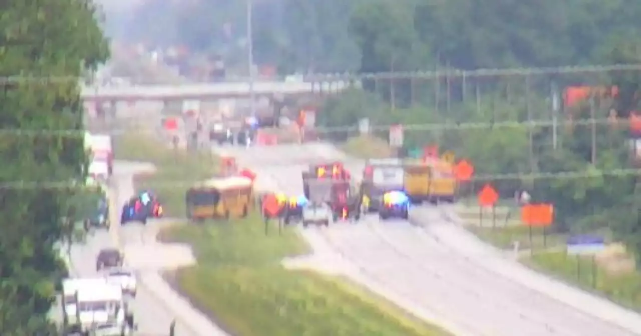 School bus involved in crash on US 31 near State Road 38 in Hamilton County