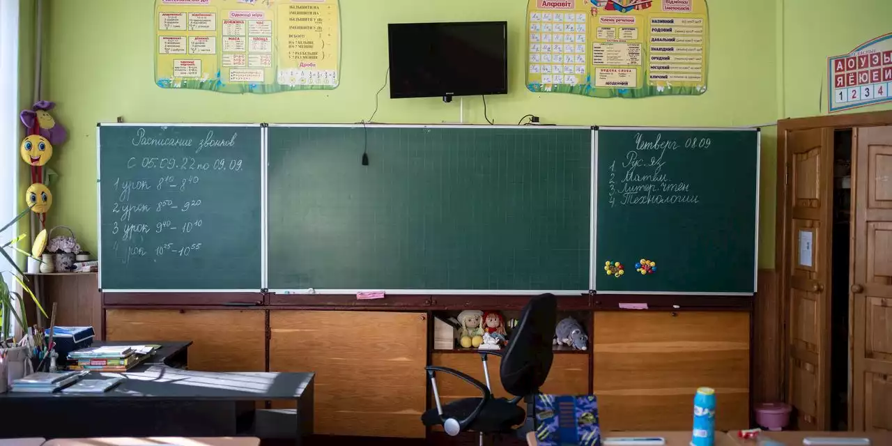 Schools in Occupied Ukraine Seek to Turn Children Into Loyal Russians