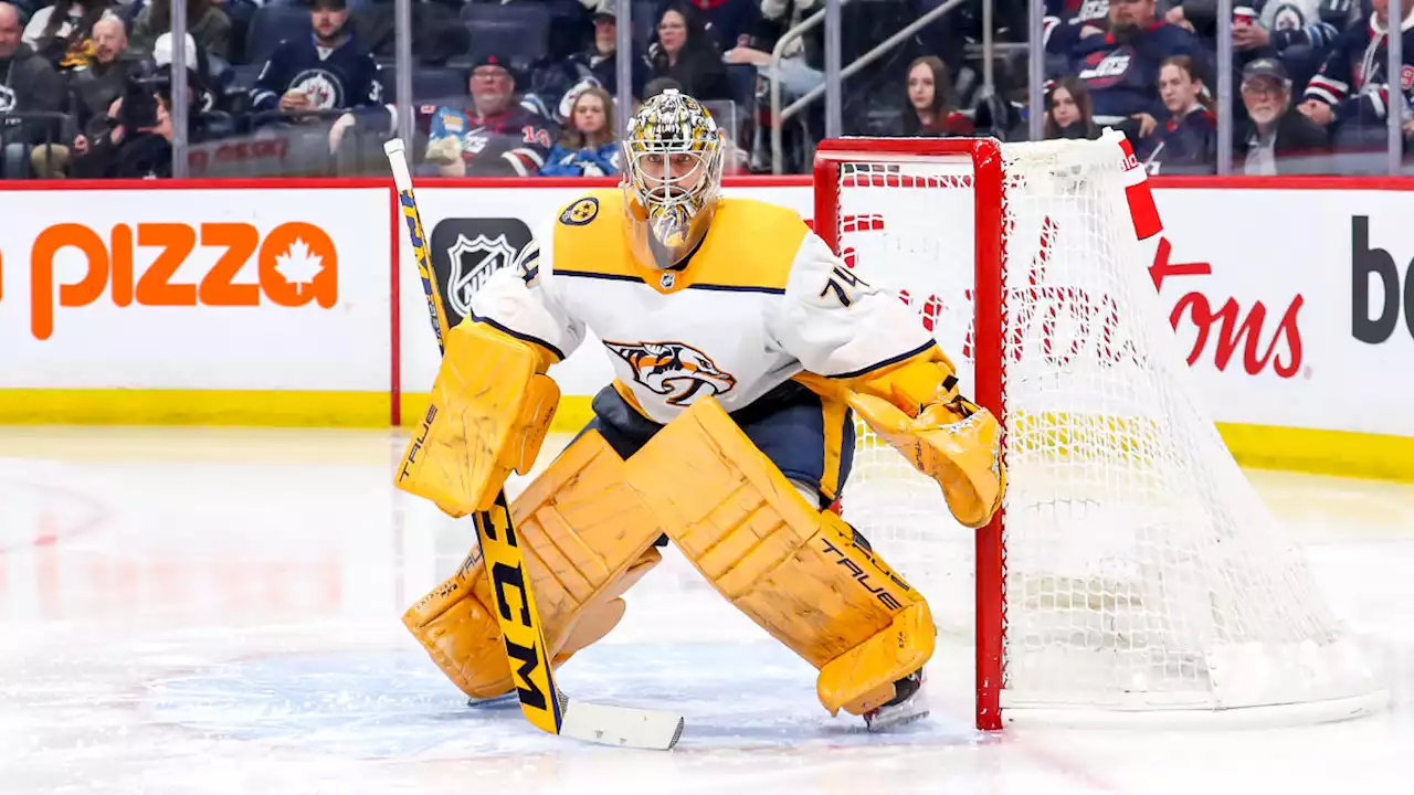 Saros, Hellebuyck headline plethora of top goalie options available to NHL contenders