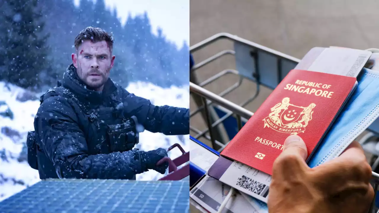 'Multiple visas': Singapore passport cameos in Chris Hemsworth Netflix film Extraction 2