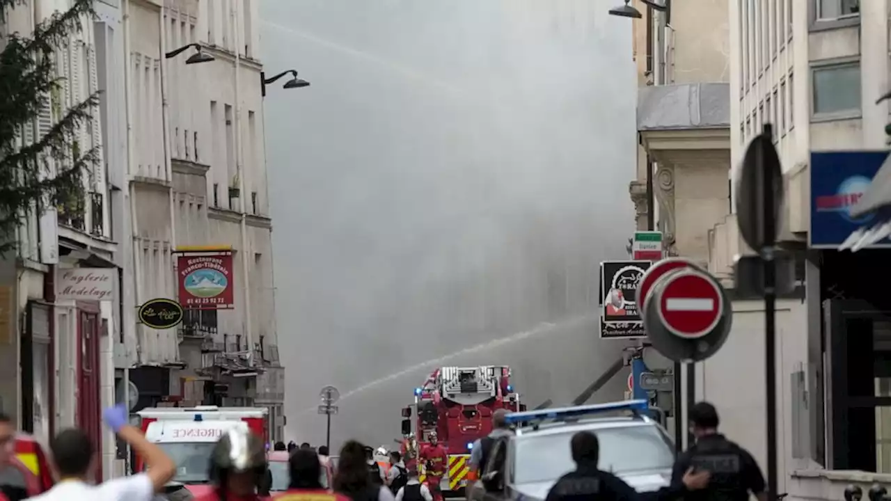 Explosion hits a building in Paris, injuring 16. Police are trying to determine the cause