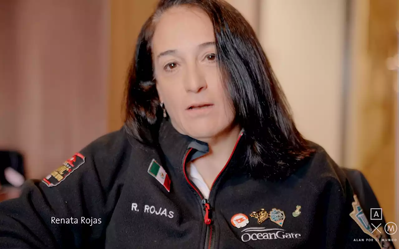 Renata Rojas, la mexicana que soñó con llegar a los restos Titanic y lo logró