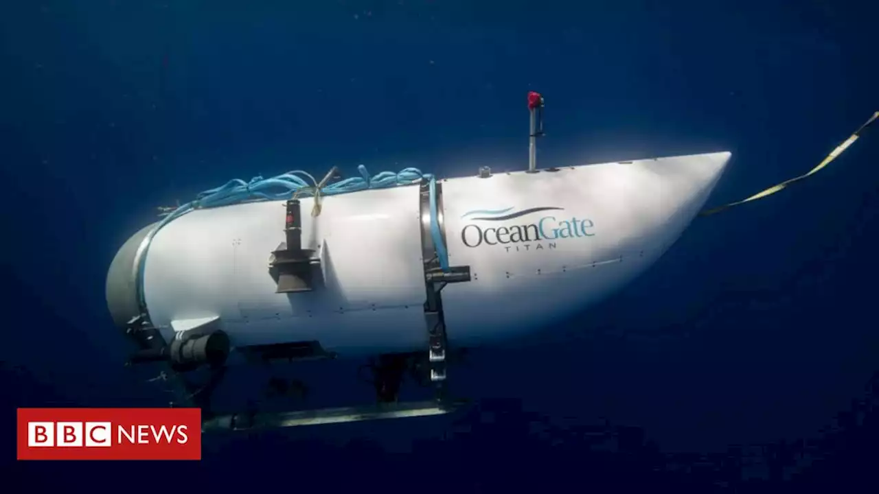 Submarino do Titanic: o que acontece agora depois de sons serem detectados - BBC News Brasil