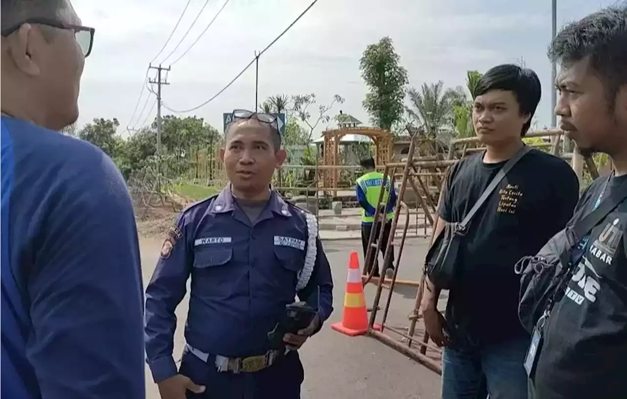 Sejumlah Wartawan Bersitegang dengan Petugas Keamanan Al Zaytun