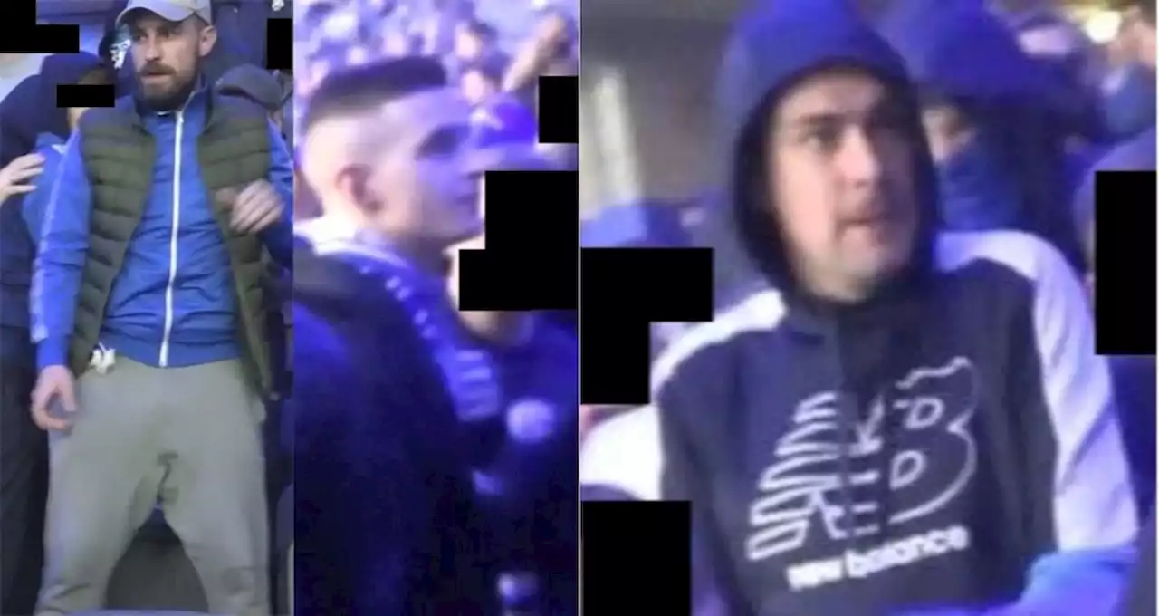 Schalke-Fans verletzen beim Hertha-Spiel Polizisten: Fahndung nach diesen Randalierern