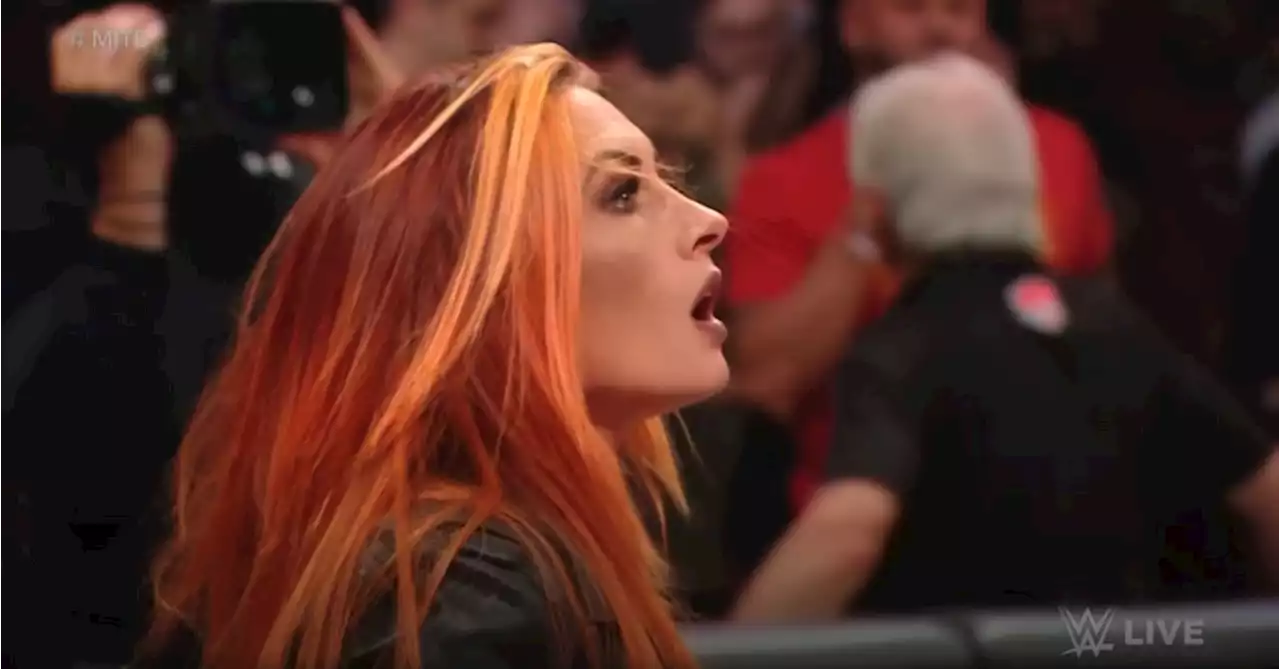 Becky Lynch Stacks MITB Deck Against Herself on WWE Raw