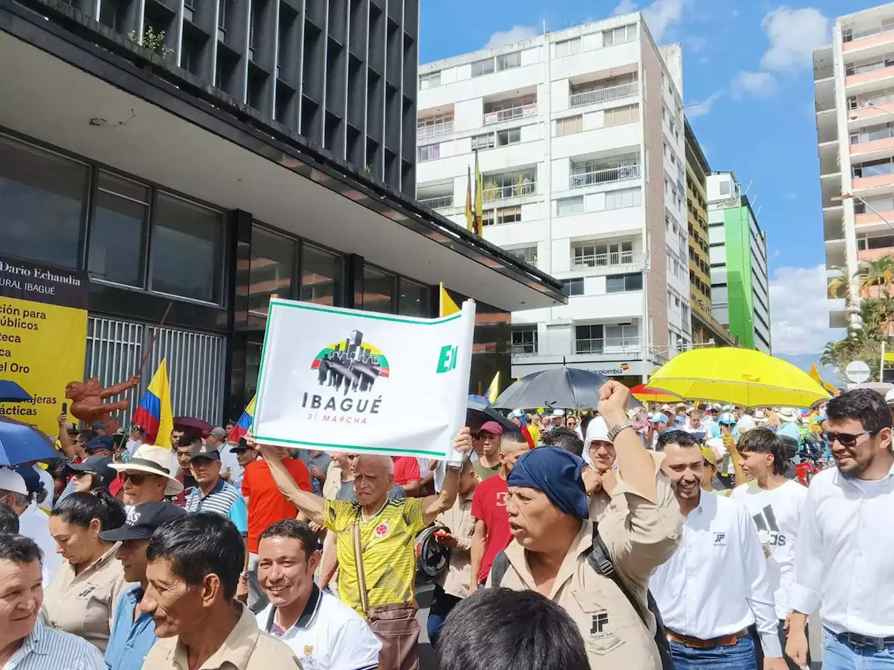 Ibaguereños salieron a expresar su inconformismo con el Gobierno Nacional