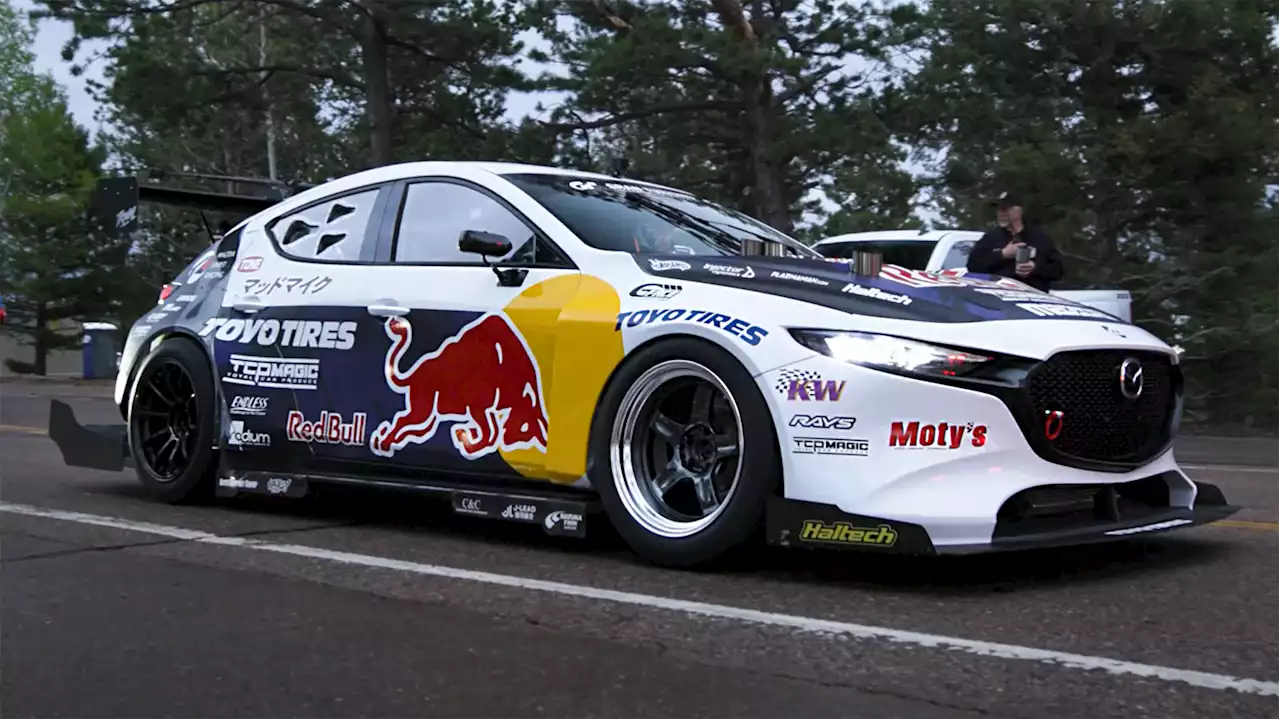 Mad Mike's Mazda3 Is A Rotary-Powered RWD Monster Ready To Conquer Pikes Peak | Carscoops