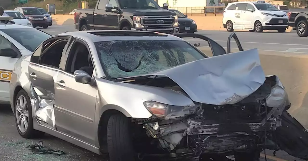 Three pedestrians hit by car near Guaranteed Rate Field, five more injured when car crashes