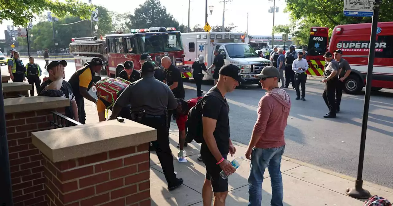 Four pedestrians struck, two critically hurt near Guaranteed Rate Field before a White Sox game