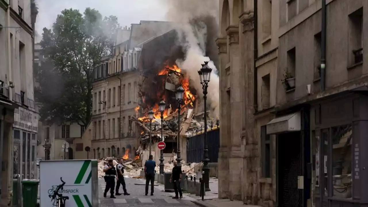 Explosion à Paris : l'immeuble effondré abritait une école privée de mode et de design