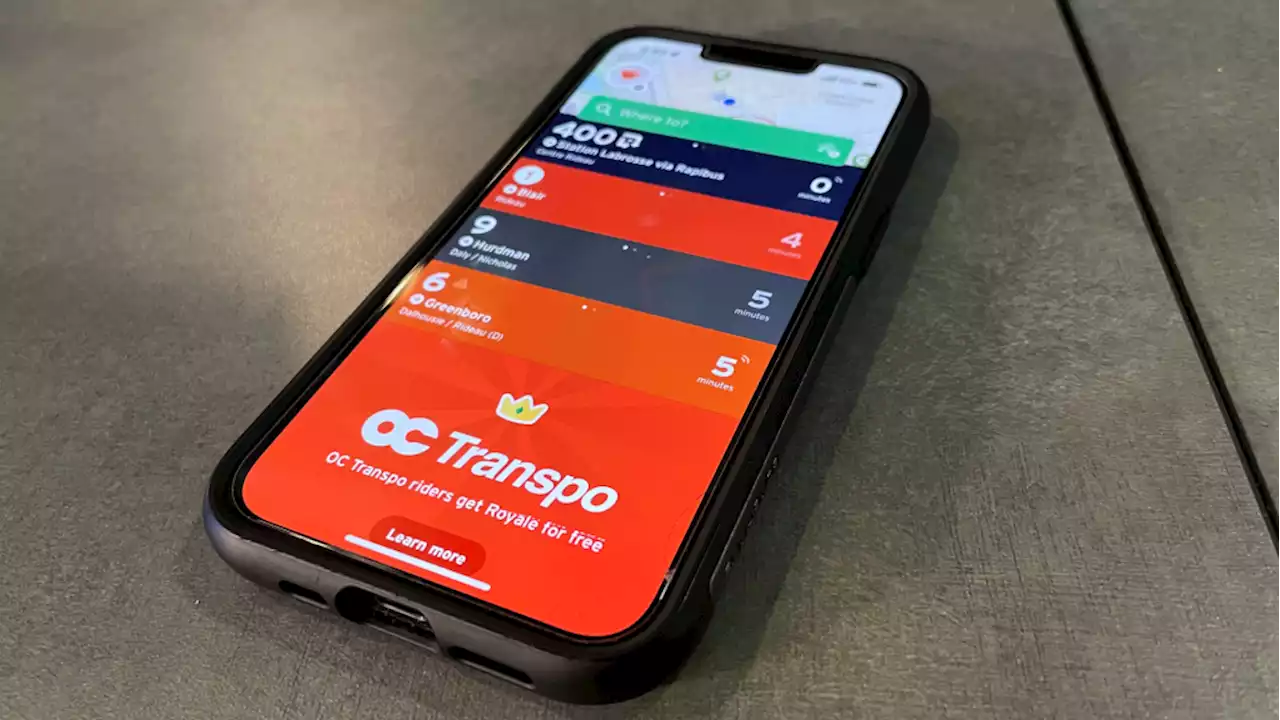 OC Transpo ditches iPhone app, partners with 'Transit' app