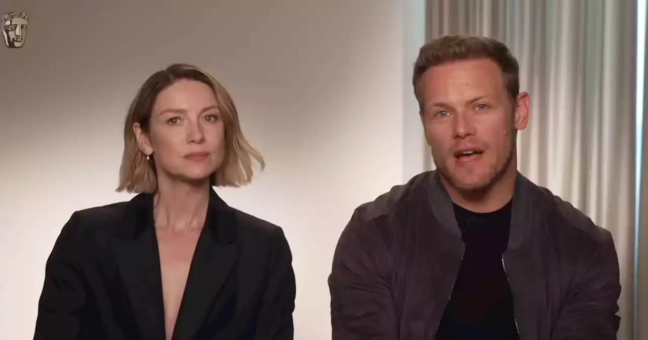 Outlander's Sam Heughan hails co-star Caitriona Balfe as an 'honorary Scot'