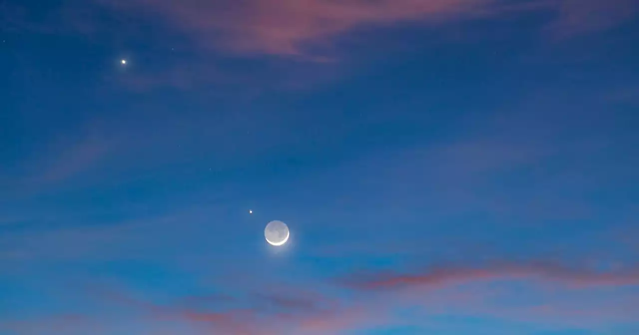 Venus, Mars and moon to align in rare summer solstice - how to see