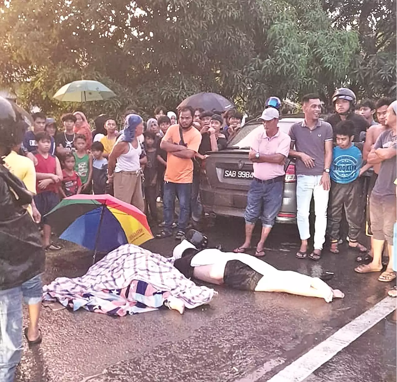 Schoolgirl killed in motorcycle crash at Jalan Sepanggar