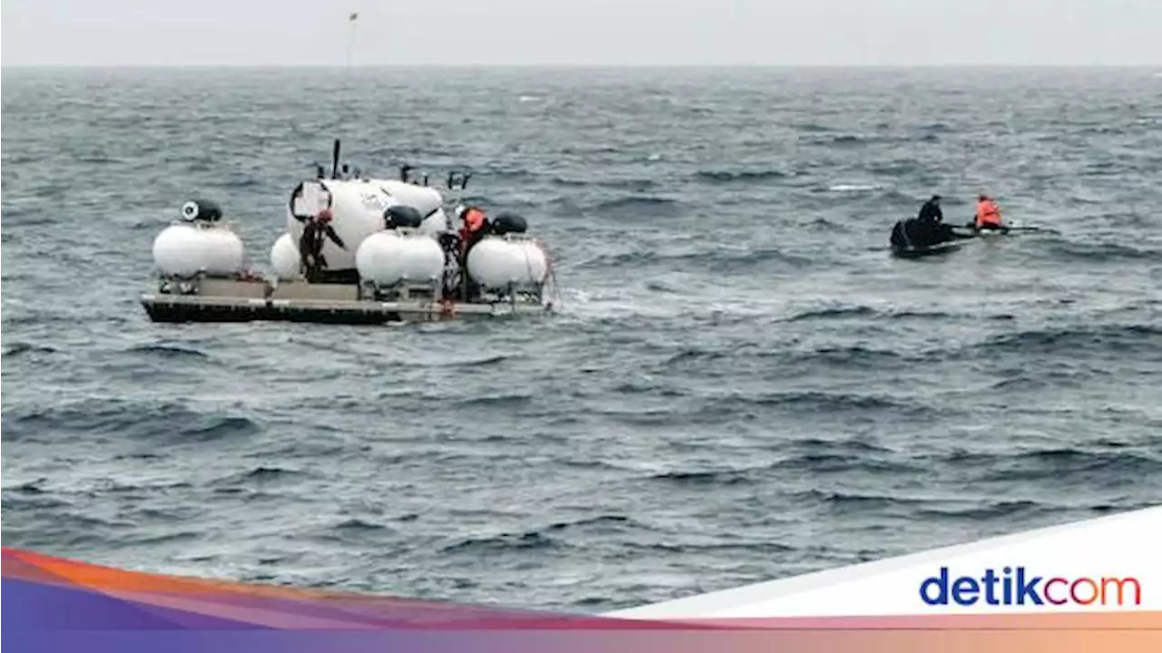 Potret Pencarian Kapal Selam Penjelajah Titanic yang Ditumpangi Miliarder