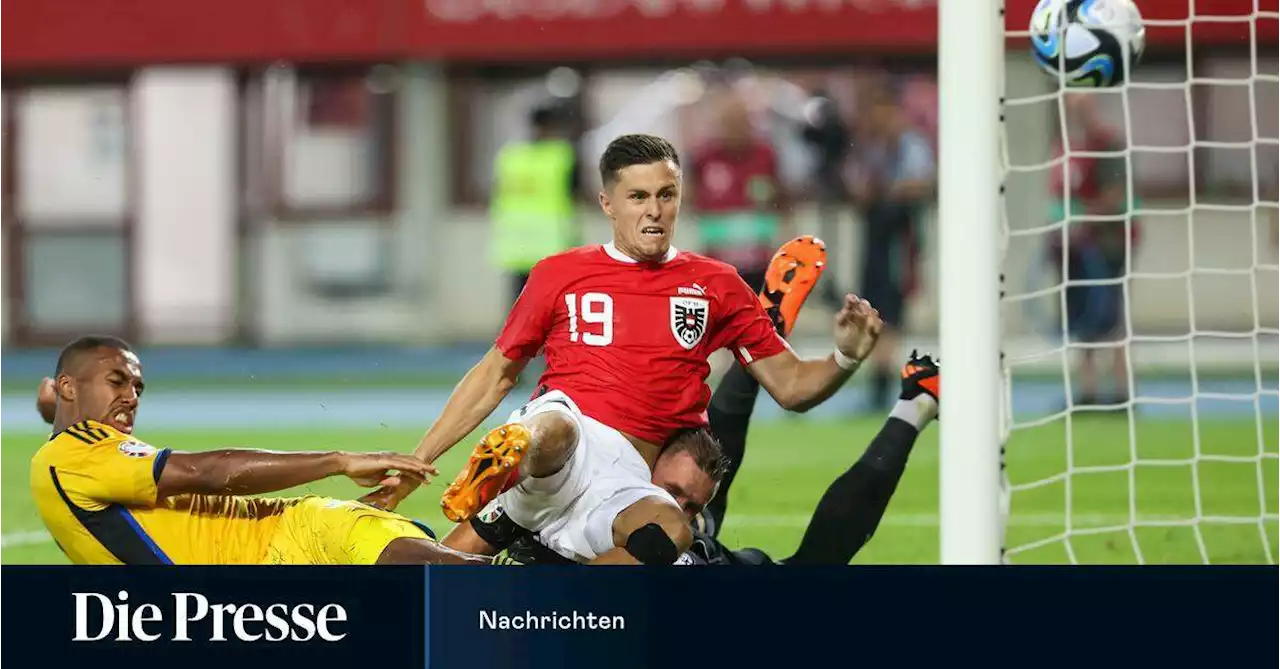 Österreich bezwingt Schweden mit 2:0