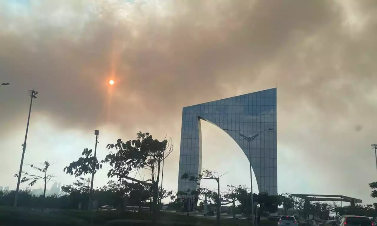 Nuevo incendio en Parque Isla Salamanca envuelve de humo a Barranquilla