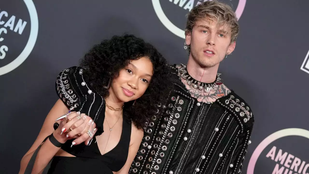 Machine Gun Kelly's 13-Year-Old Daughter Casie Gives Him a Tattoo