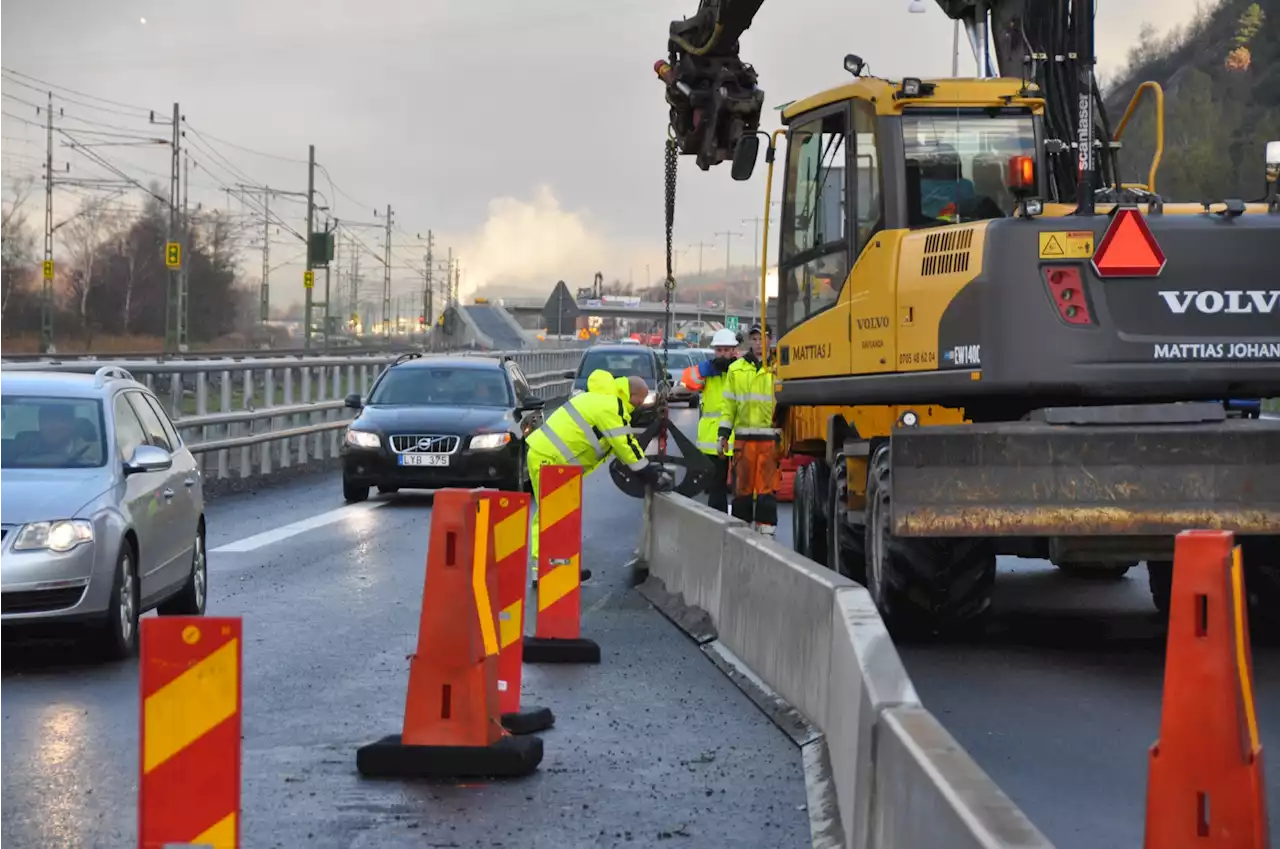 Trafikverket testar ny metod vid vägarbeten. För att öka säkerheten för de som jobbar.