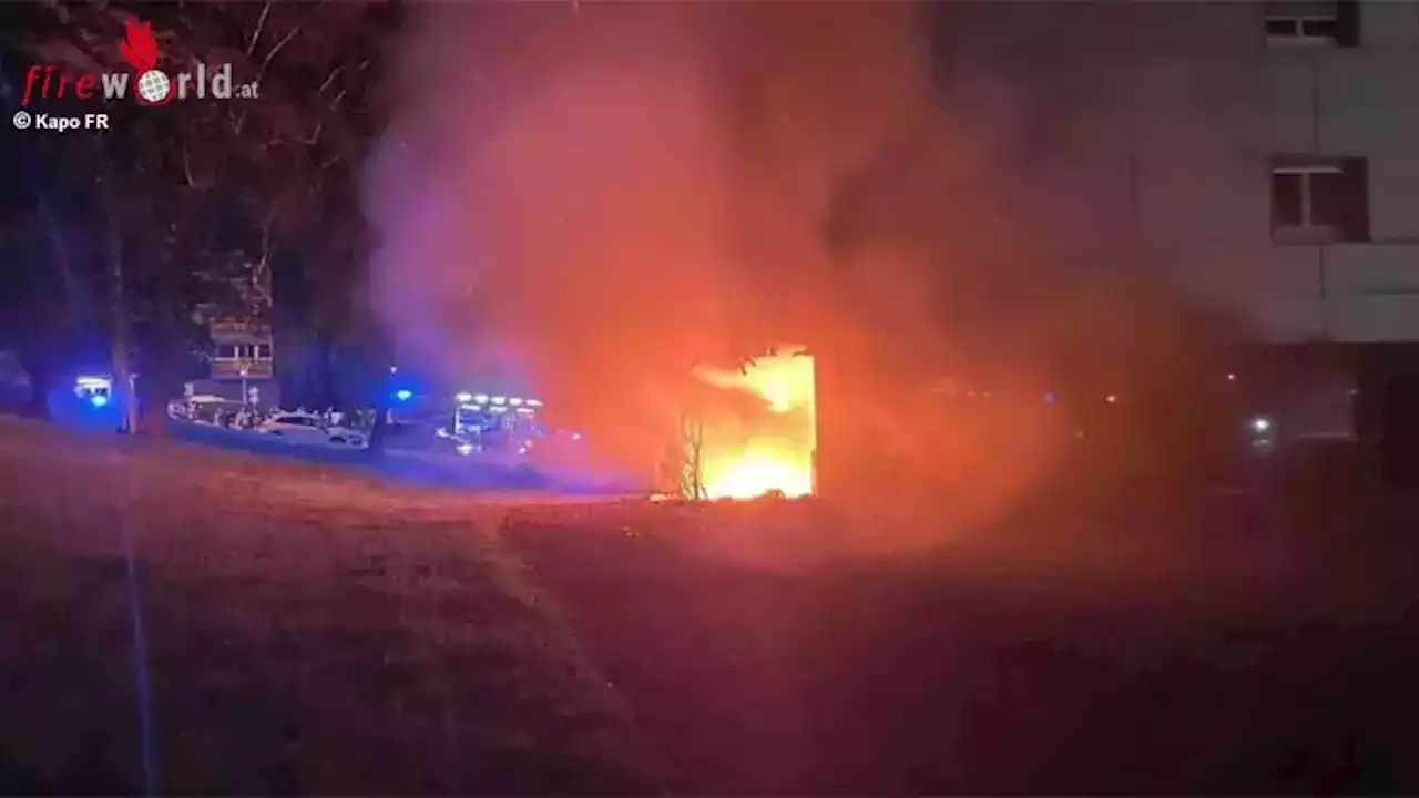 Schweiz: 80 Personen bei Wohnungsfeuer in Freiburg evakuiert