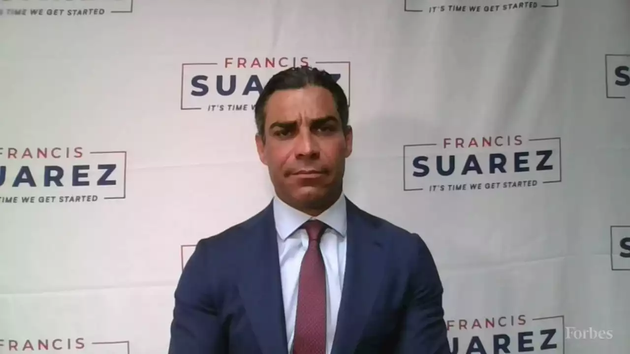 Mayor Francis Suarez Talks China, Border Crisis, Crypto, DeSantis And More: Forbes Road To 2024