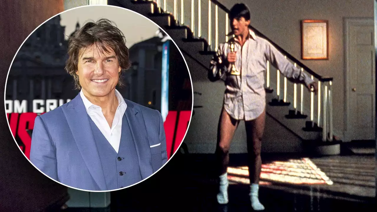 Tom Cruise 'still' dances in underwear like his 'Risky Business' character