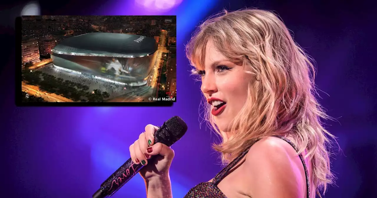 ¡La casa blanca brillará en 2024! Taylor Swift dará primer concierto en el nuevo Santiago Bernabéu