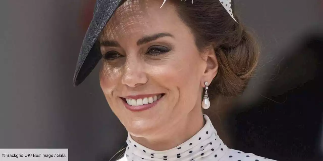 PHOTO – Kate Middleton époustouflante : elle confirme son amour pour les pois et rend un ultime hommage à Diana - Gala