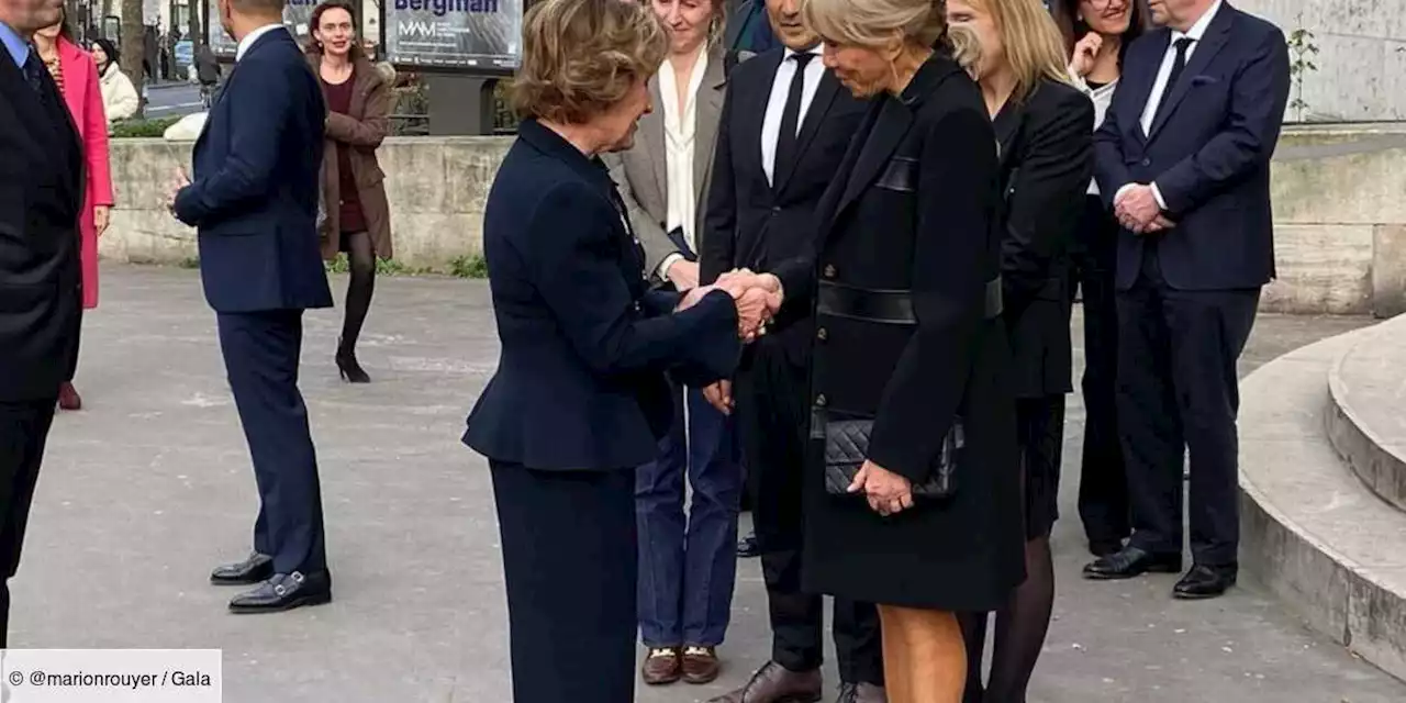 PHOTOS – Brigitte Macron : cette apparition remarquée avec une attache cheveux originale et élégante - Gala