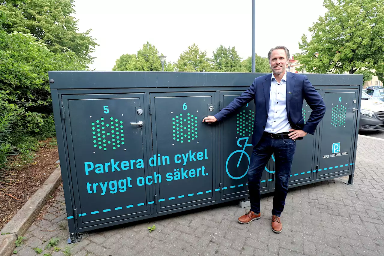 Cykelboxen ska få pendlaren att välja bort bilen