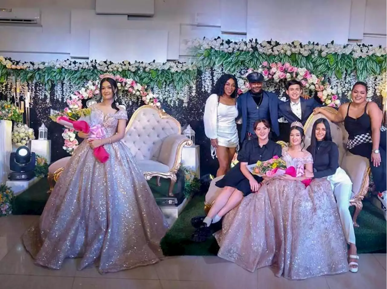 'First Yaya' stars Sanya Lopez, Cassy Legaspi, and JD Domagoso attend Patricia Coma's debut