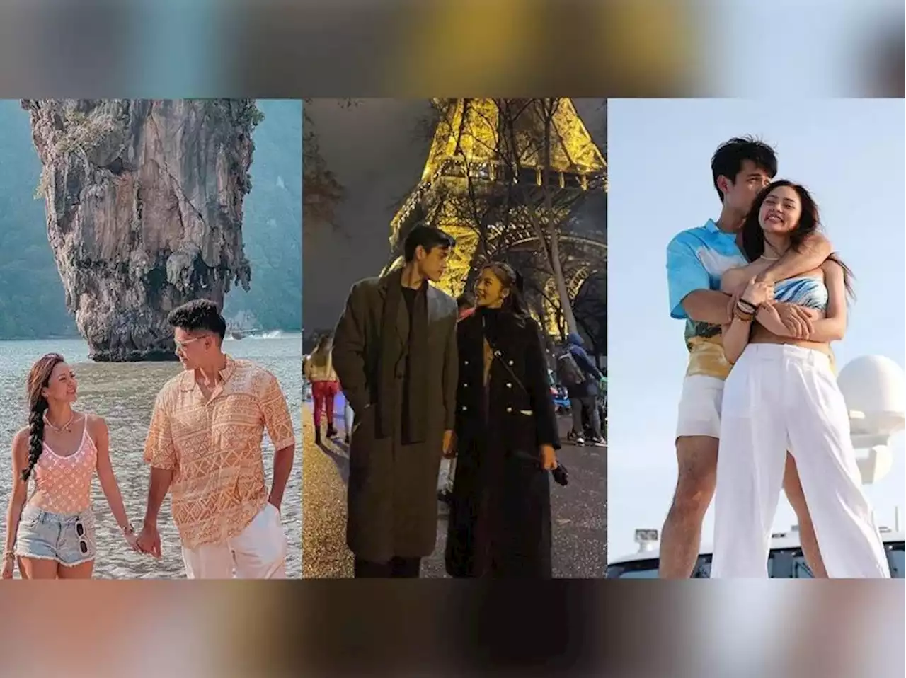 Xian Lim and Kim Chiu's travel adventures