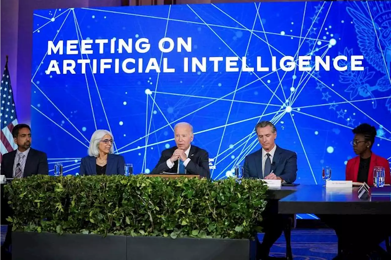 Biden says risks posed by AI to security, economy need to be addressed