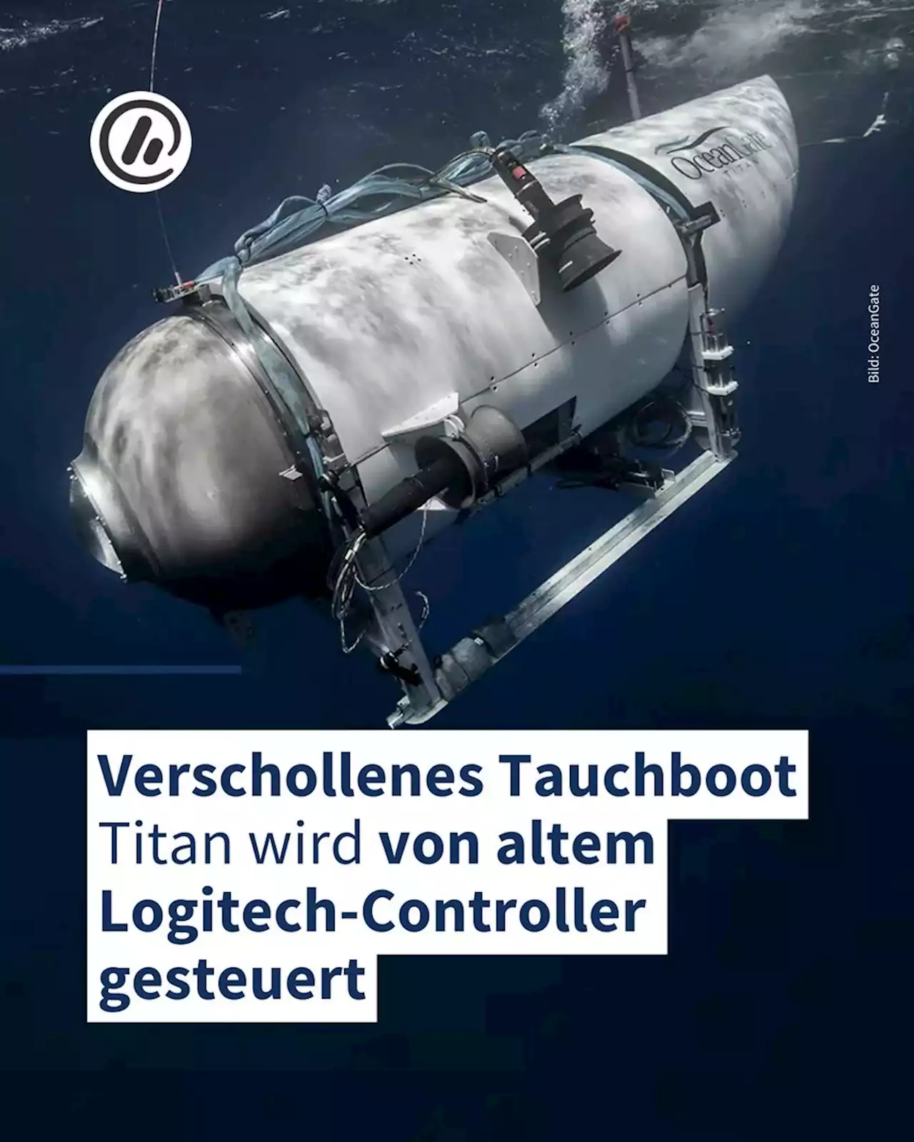 Verschollenes Tauchboot Titan wird von altem Logitech-Controller gesteuert