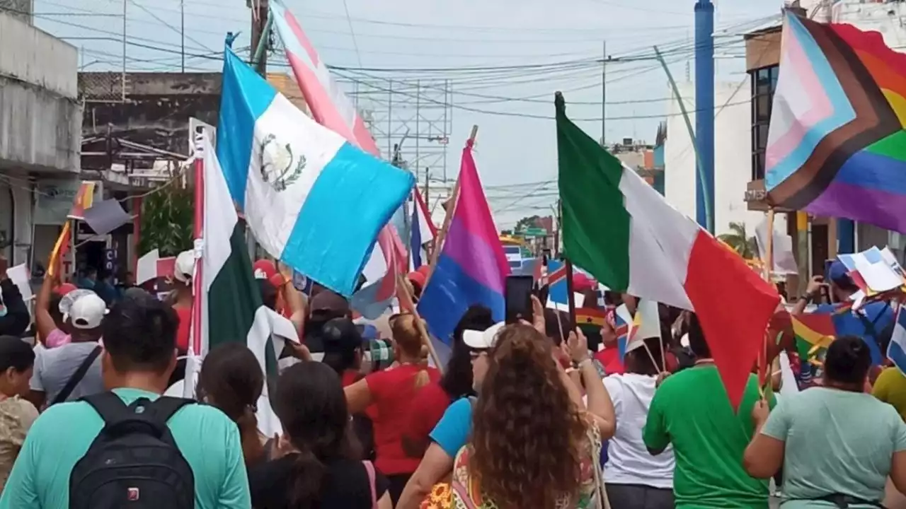 Chiapas: migrantes marchan en Tapachula por el Día Mundial de los Refugiados