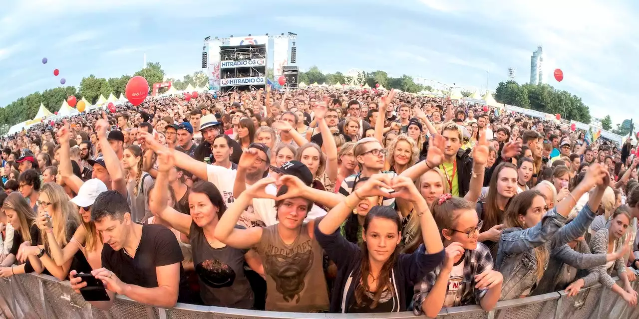 Öffis verstärkten Intervalle am Wiener Donauinselfest