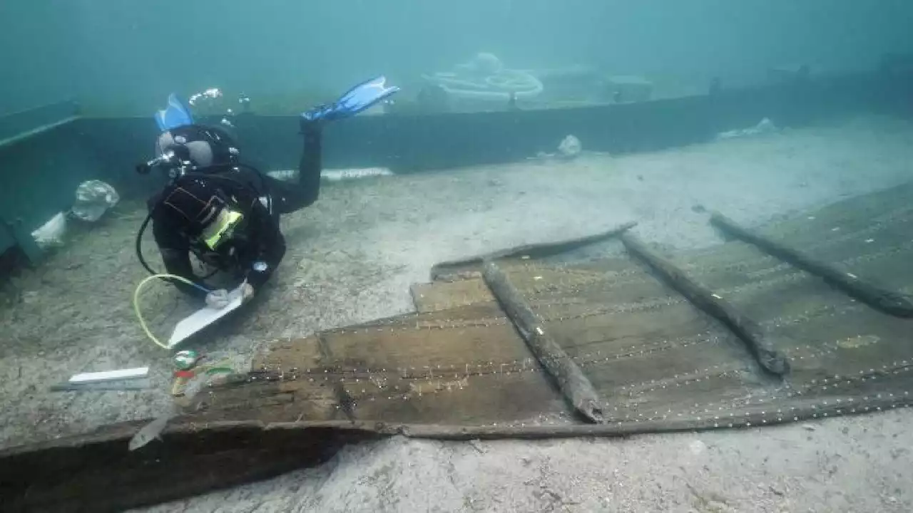 3000-year-old hand-sewn boat wreck resurfacing off Croatia