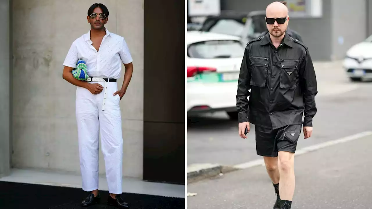 Milan Men's Fashion Week Had 2 Vibes: Mediterranean Guy and Berghain Guy