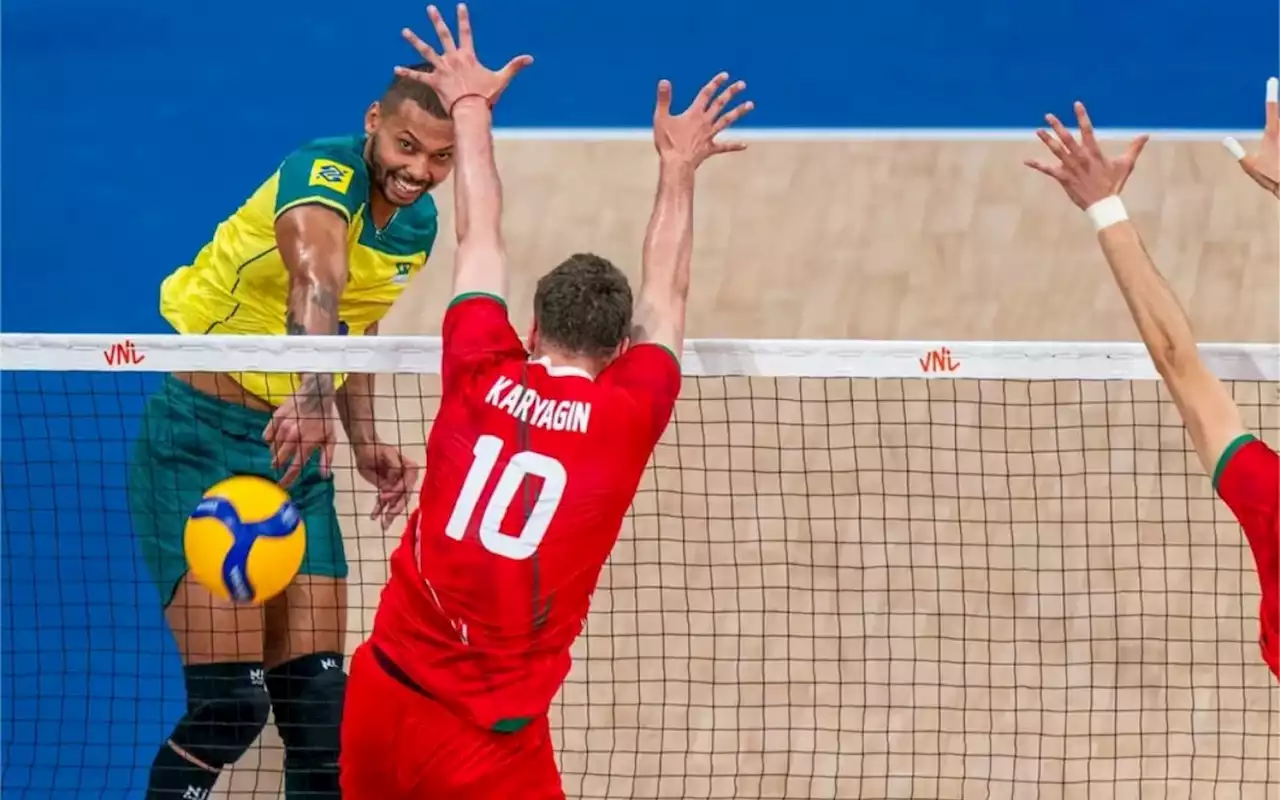 Brasil vence a Bulgária e chega à terceira colocação na Liga da Nações de Vôlei | Esporte | O Dia