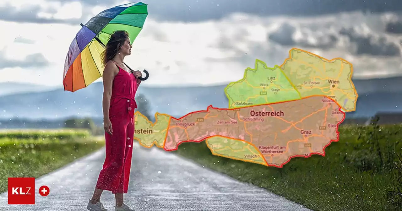 Hitze mit bis zu 35 Grad: Wo heute in der Steiermark Gewitter und Hagel drohen