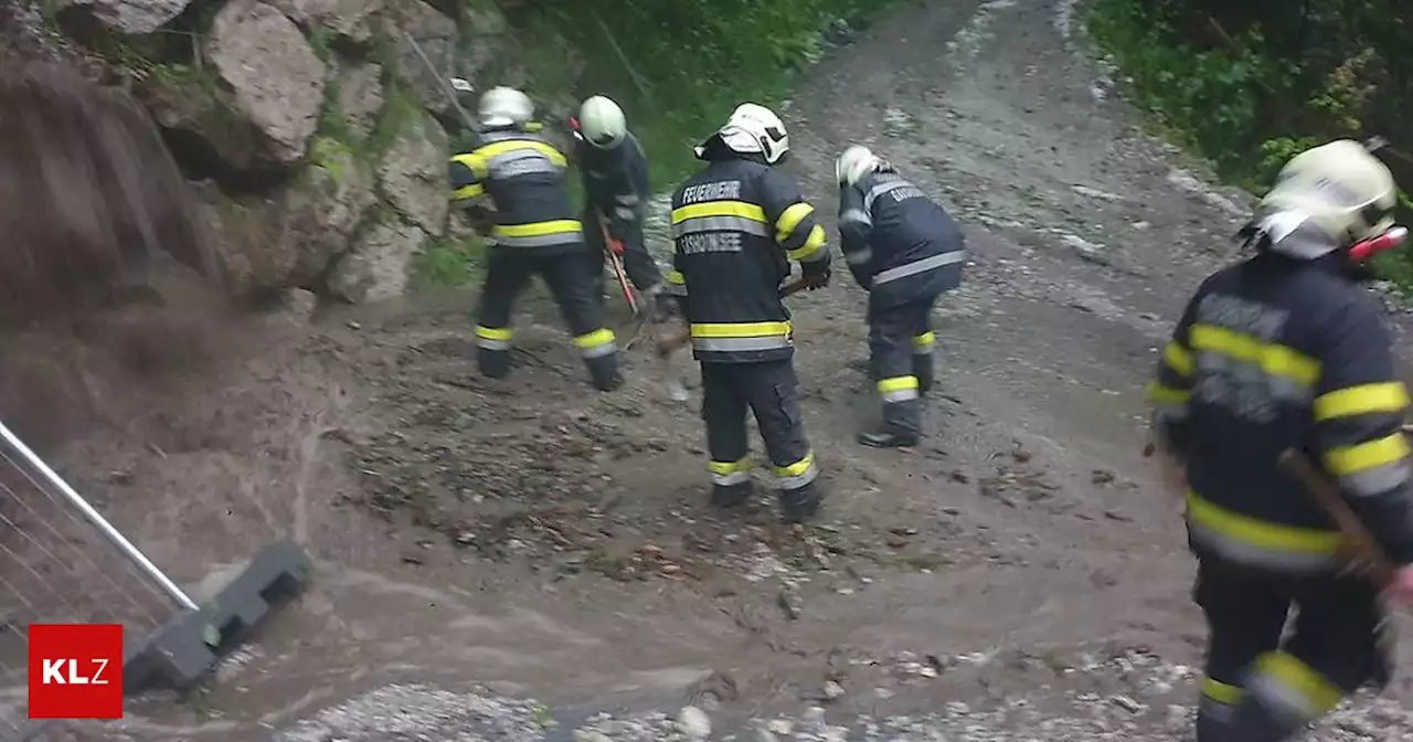 Unwetter in der Steiermark: Hagel im Murtal, Starkregen im Bezirk Liezen