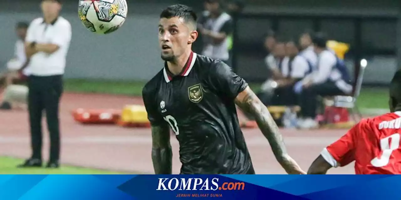 Stefano Lilipaly Cadangan Vs Palestina dan Argentina: Bermain atau Tidak, Selalu Bangga Bela Garuda!