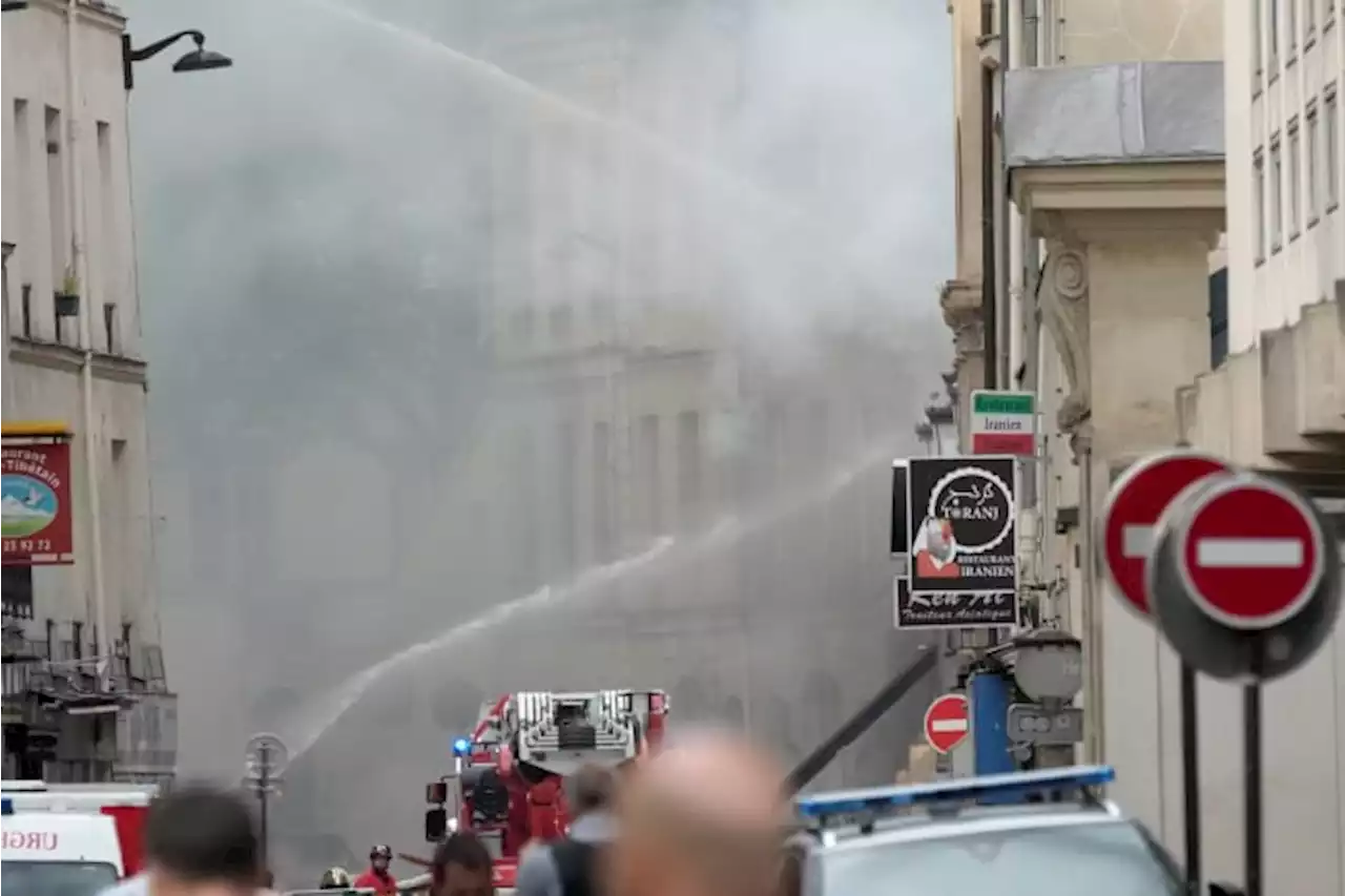 Explosion hits a building in Paris, injuring 24. Police are trying to determine the cause