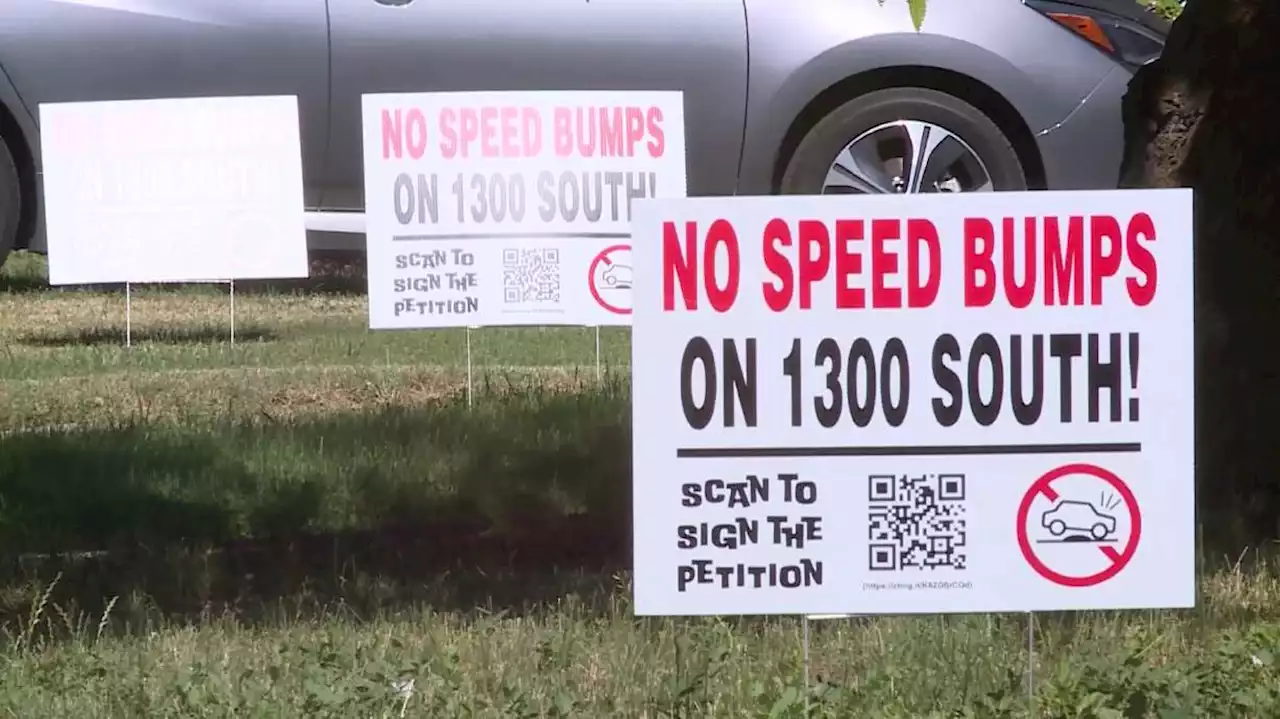 Salt Lake City says petition to stop speed bump project is too late