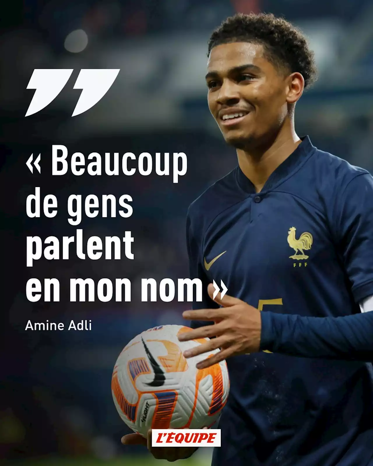 Amine Adli : « Beaucoup de gens parlent en mon nom »